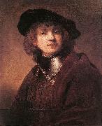 Self Portrait as a Young Man  dh REMBRANDT Harmenszoon van Rijn
